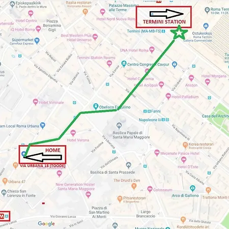 Apartmán Miniflat Urbana Řím